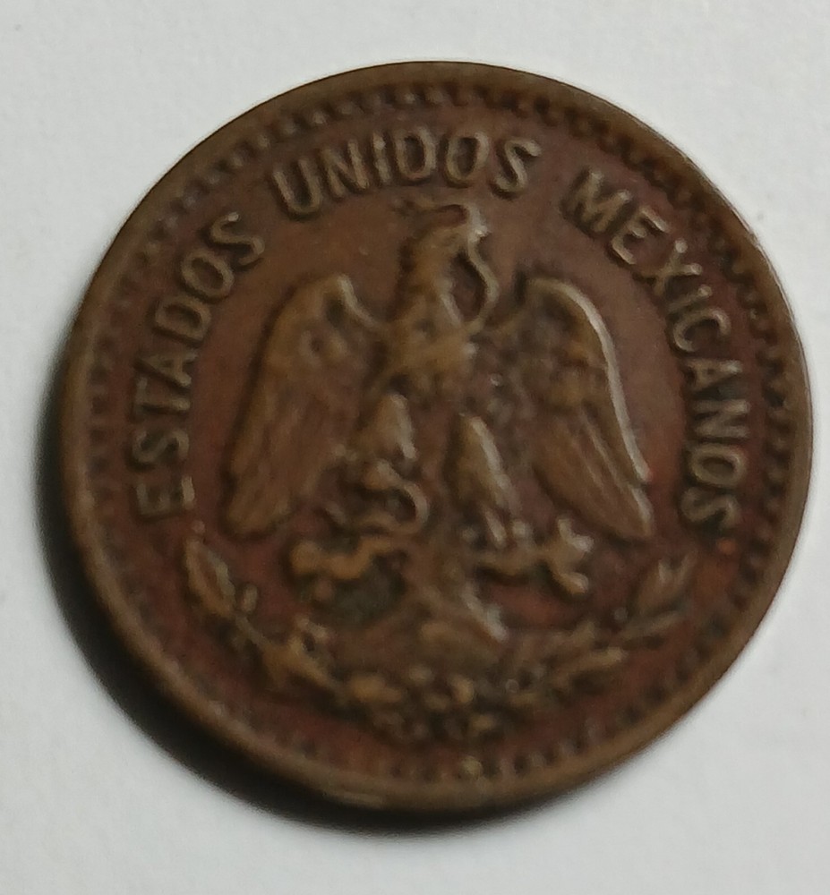 MEXICO - 1948 - ONE CENTAVO - COIN - VF