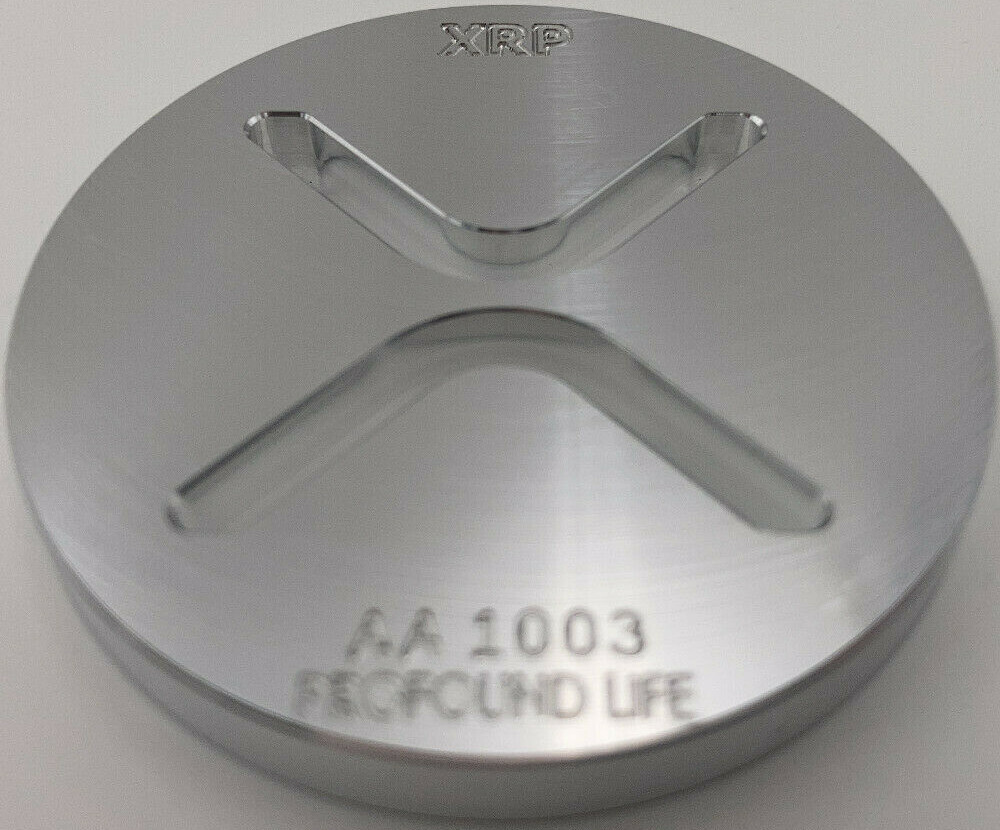 Commemorative Ripple XRP Crypto Token - Aluminum
