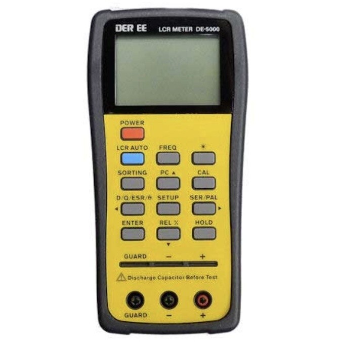 DER EE DE-5000 High Accuracy Handheld LCR Meter Main unit only Fedex