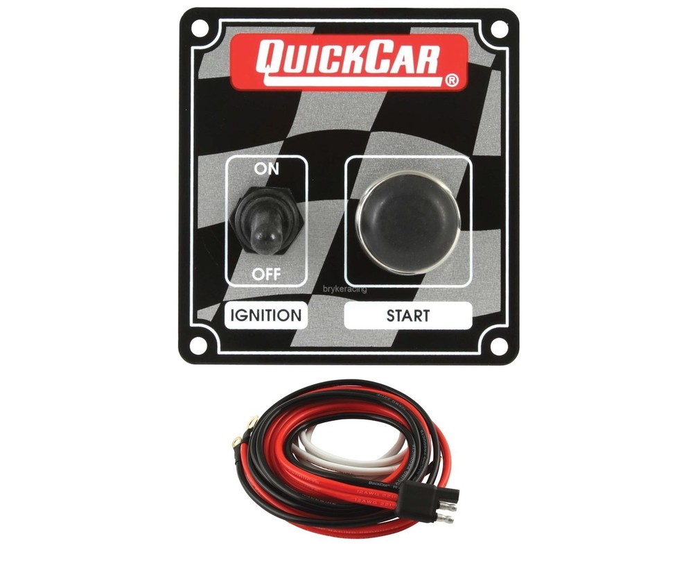 Ignition Panel Switch / Starter Button & Ignition Switch INCLUDES WIRING HARNESS