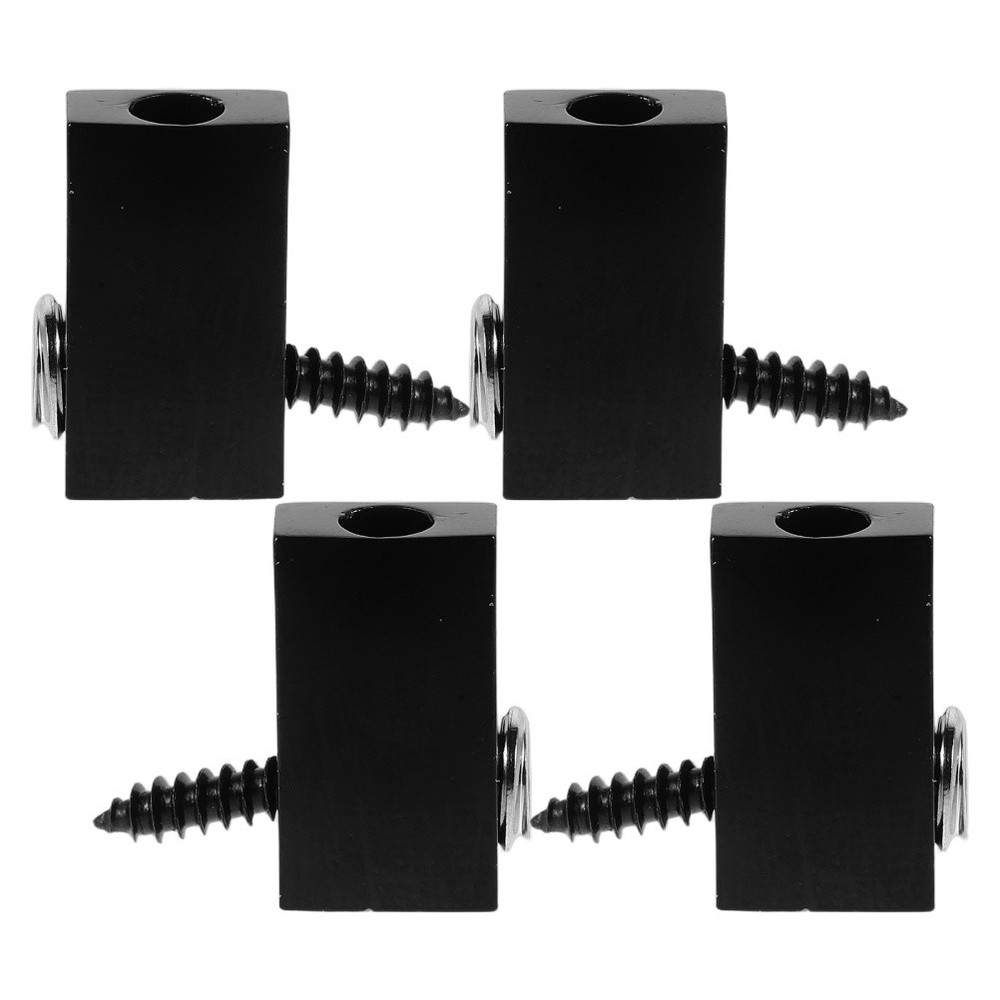 4 Pcs Headless Bass Tuner String Nut Guitar Locks 4-String Locking
