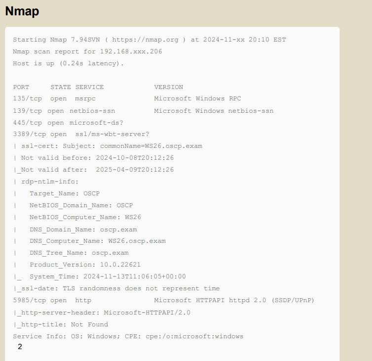 OSCP Adsets v1 v2 v3 Study Guide