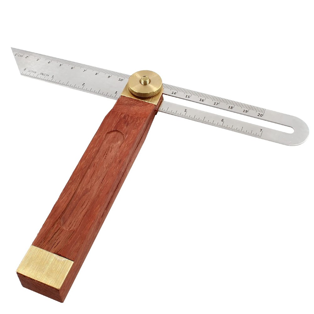 Litoexpe 9" T-Bevel Sliding Angle Ruler Protractor, Adjustable 1pcs