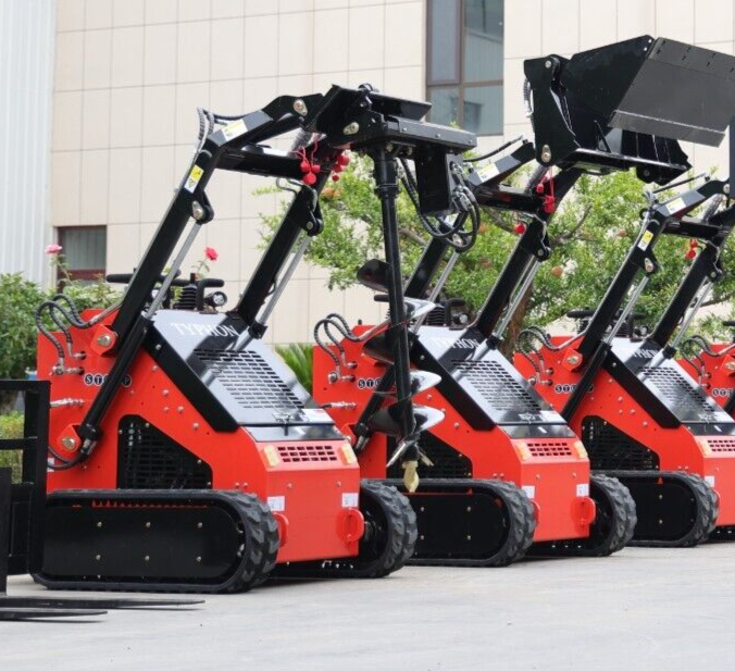 FREE SHIPPING NEW TYPHON STOMP 1,800lbs Mini Skid Steer 23HP Gas EPA Engine