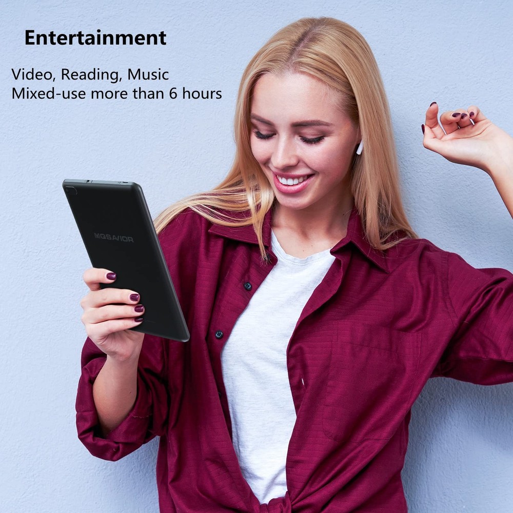 , Android 15 7 inch, 8GB RAM 32GB ROM PC Quad-Core Processor Computer for , I...