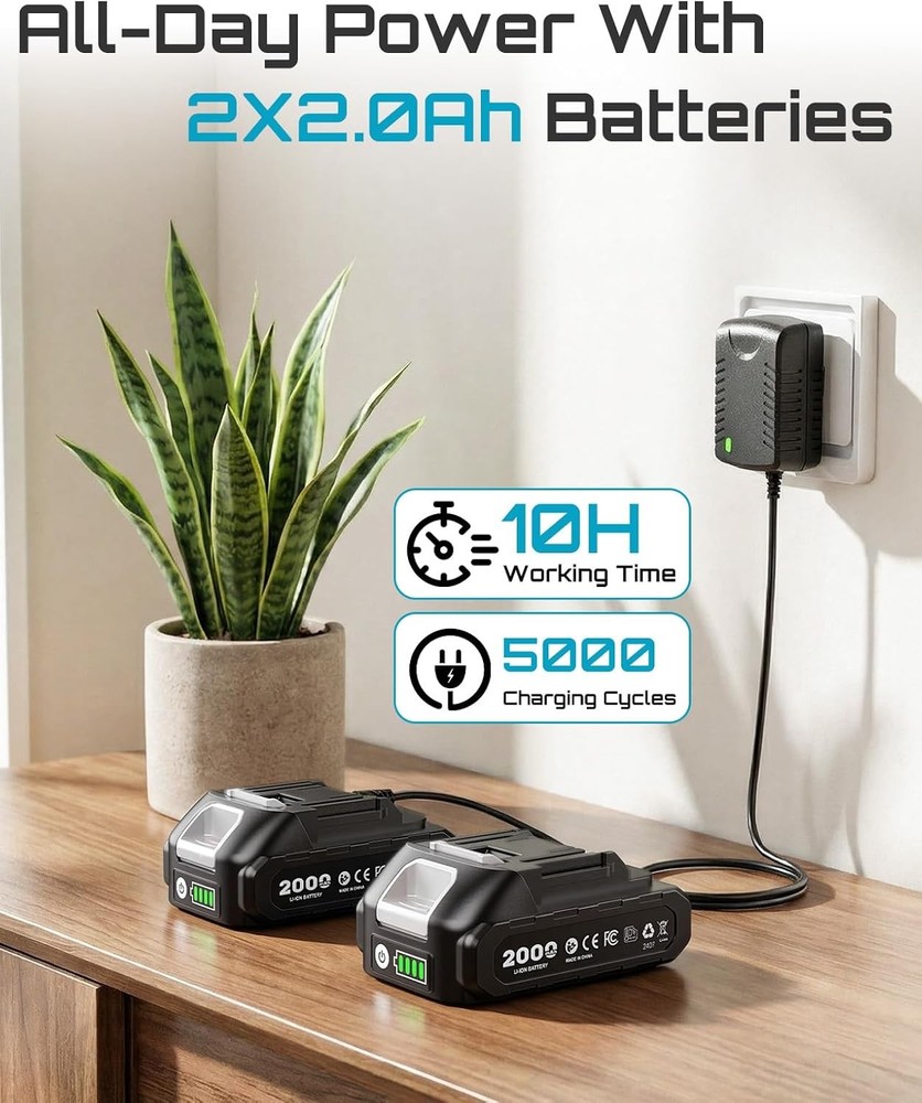 Tile Vibration Tool 145Mm: Vibration Leveling Machine 10-Hours Long Lasting, Til