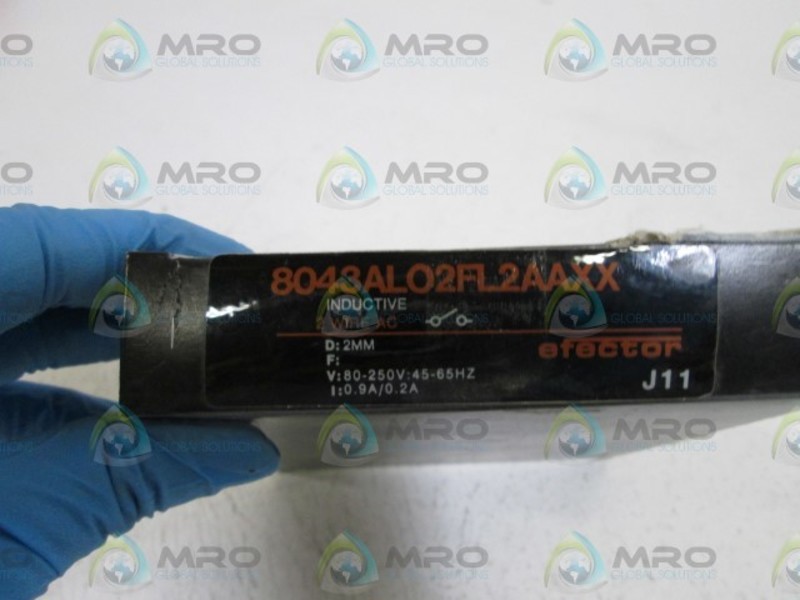 IFM EFECTOR 8043ALO2FL2AAXX INDUCTIVE PROXIMITY SENSOR NSMP