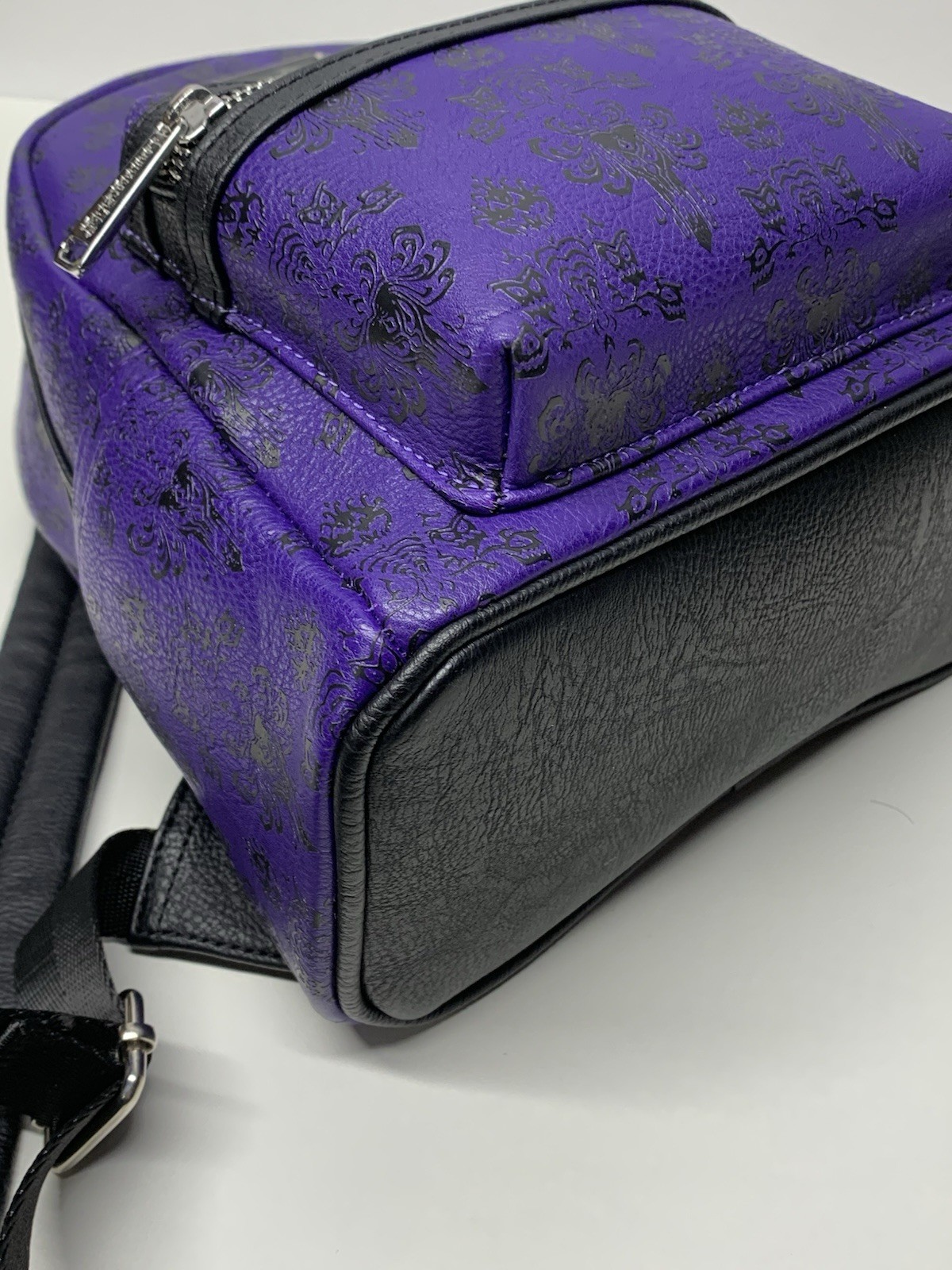 Rare Loungefly Disney Haunted Mansion Purple Backpack Amazing Condition