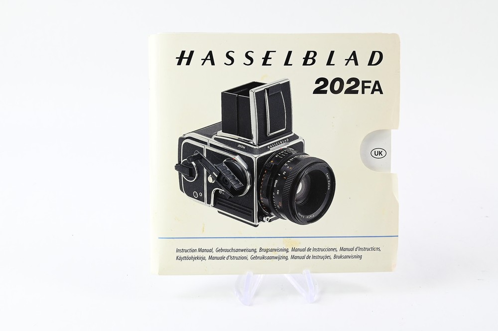 Hasselblad 202FA Camera Instruction Manual Guide #G753