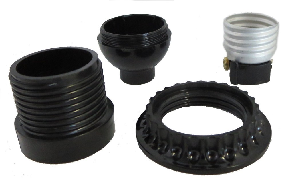 PHENOLIC KEYLESS LAMP SOCKET W/ SCREW CAP TR-32