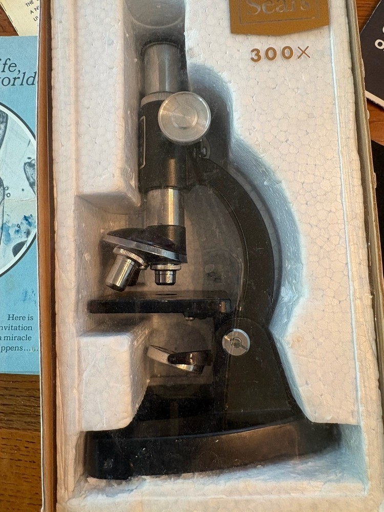 Vintage Sears Microscope 49-24033