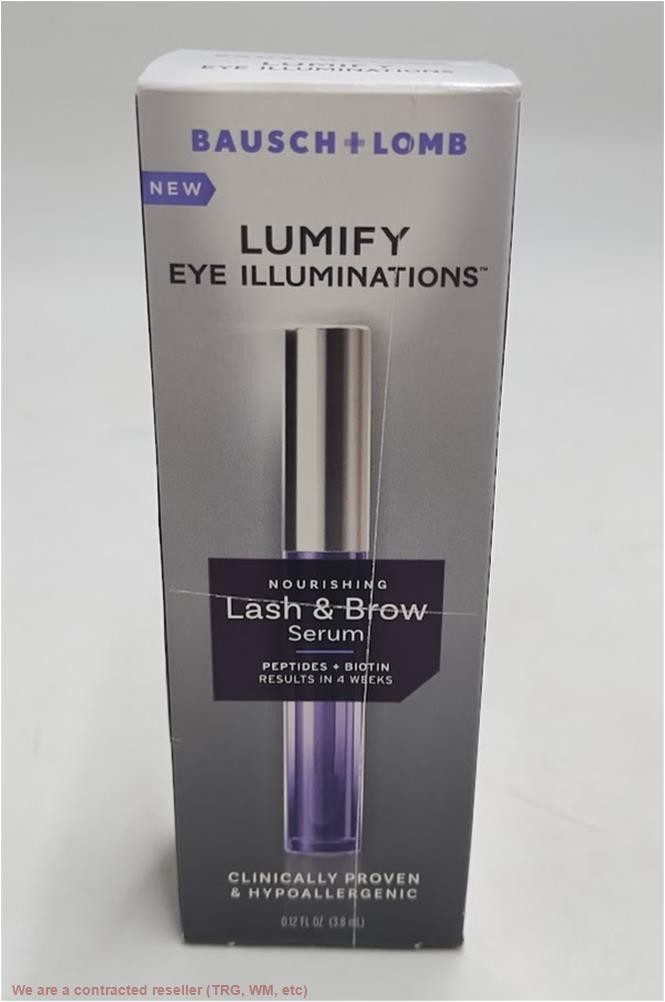 LOT OF 2 Lumify Eye Illuminations Lash & Brow Serum - 0.12 fl oz