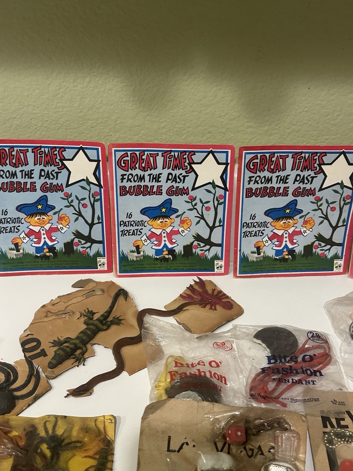 Vintage Gumball Machine Trinkets Toys Mixed Lot