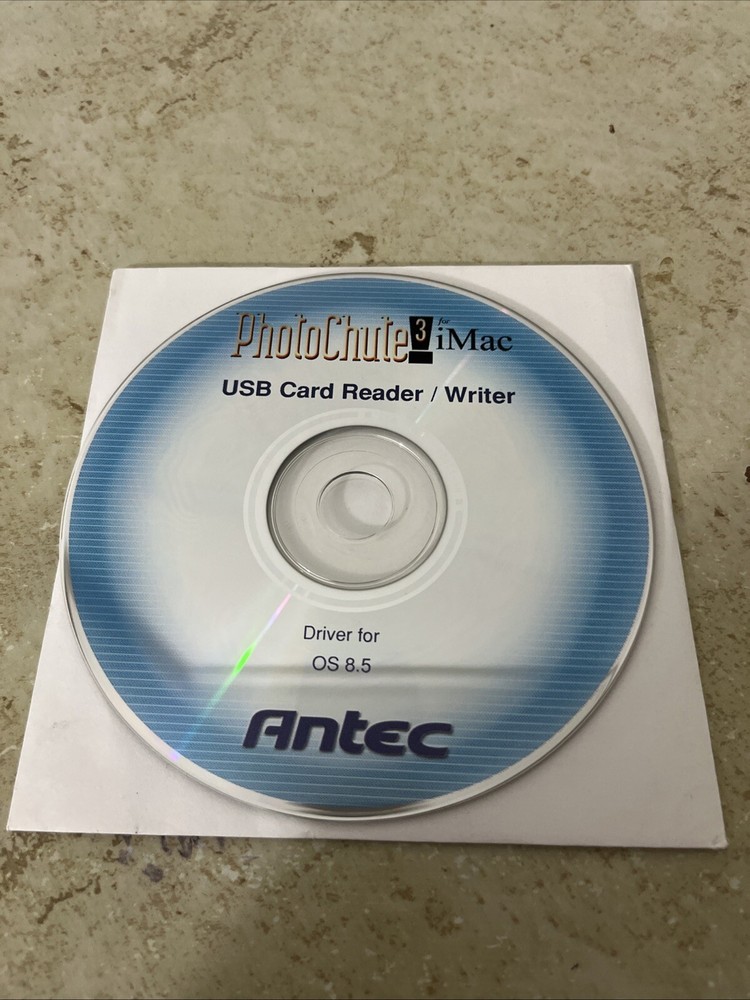 Antec Photochute 3 - Card Reader/Writer Driver Software