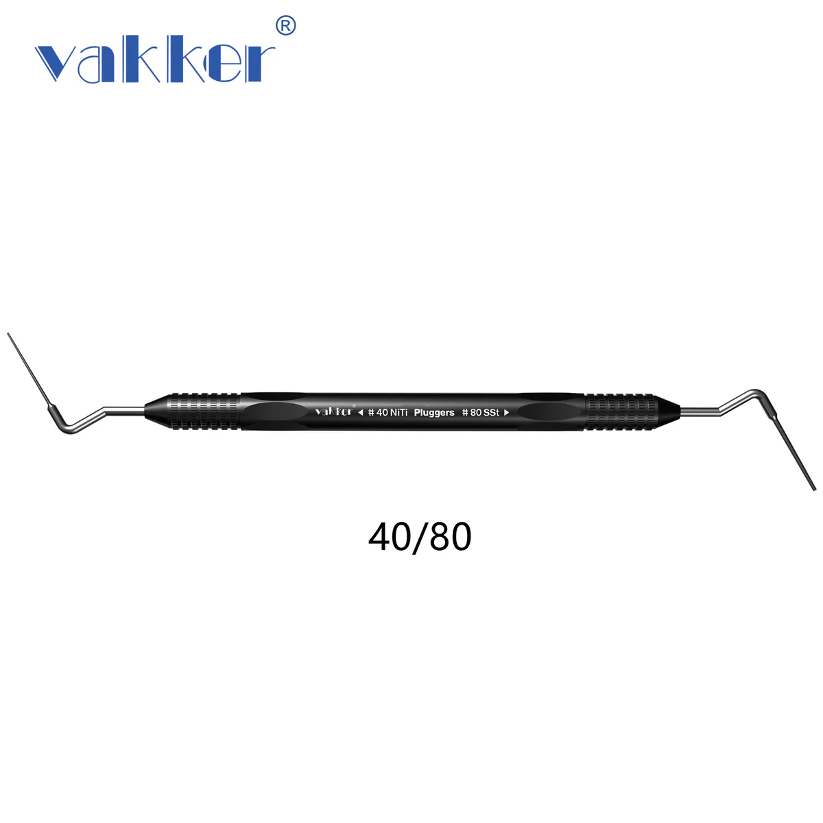 Vakker Dental Endo Condenser Gutta Percha Tips NITI Stainless Hand Plugger Set