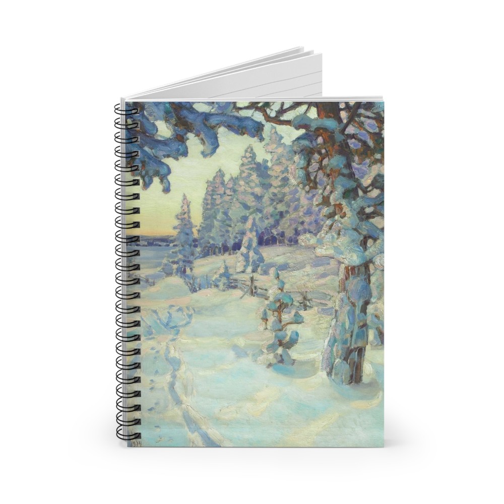 Winter Dream By Vasnetsov Spiral Notebook - Ruled Line for Creative Minds