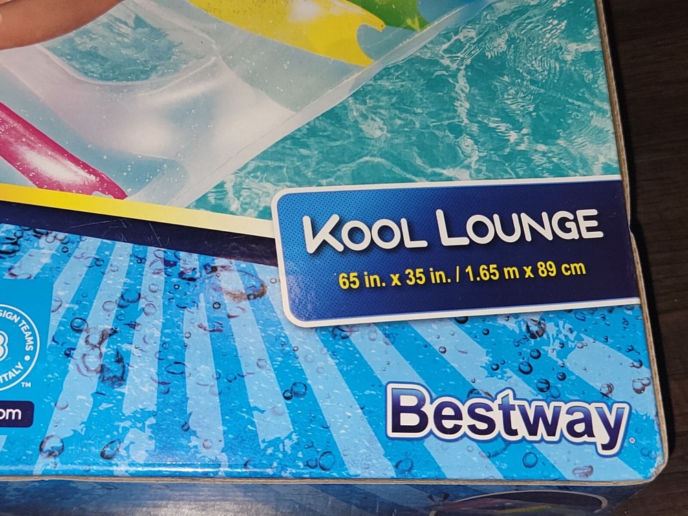 H2O Go! Kool Lounge Pool Float Inflatable Float