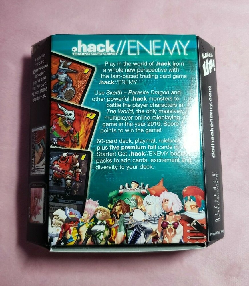 .Hack//Enemy TCG Deck Kaito Ver. *New/Sealed*