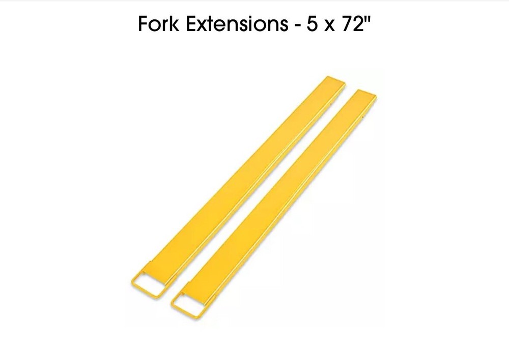 Fork Extensions - 5 x 72"