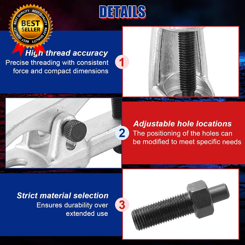 3PCS Universal Ball Joint Separator, Tie Rod End Tool Pitarm