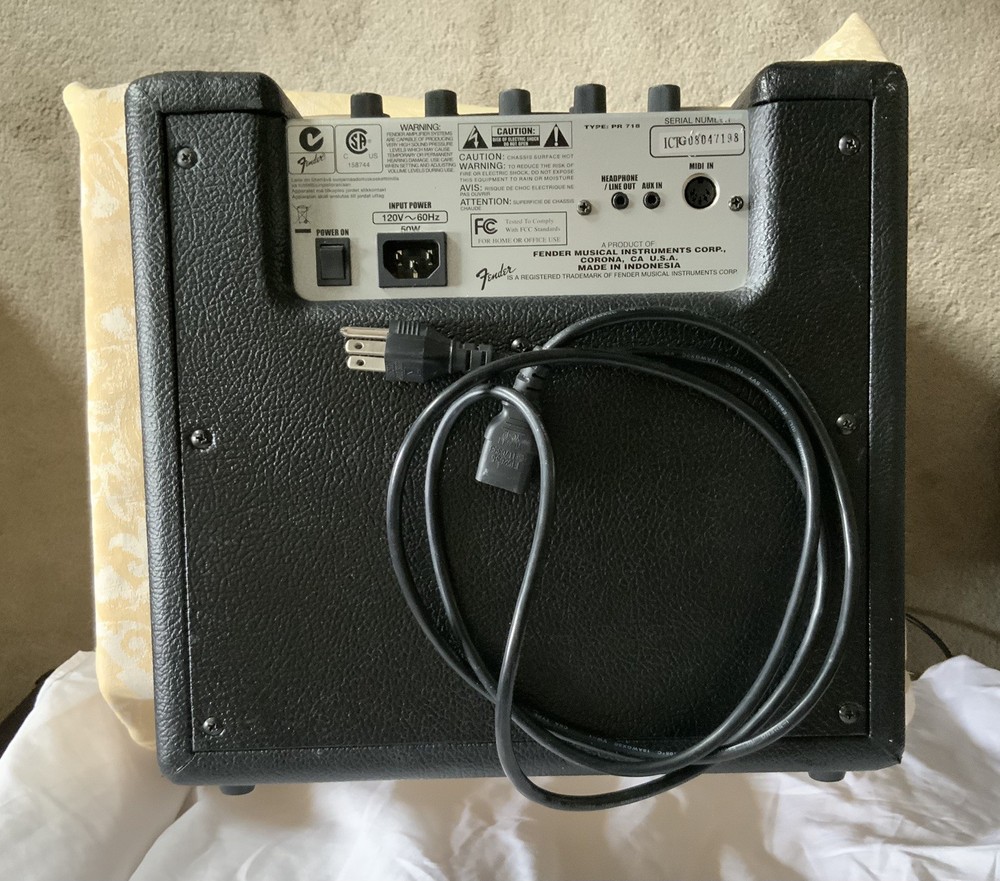 FENDER GUITAR AMP G-DEC JUNIOR - stealth mode