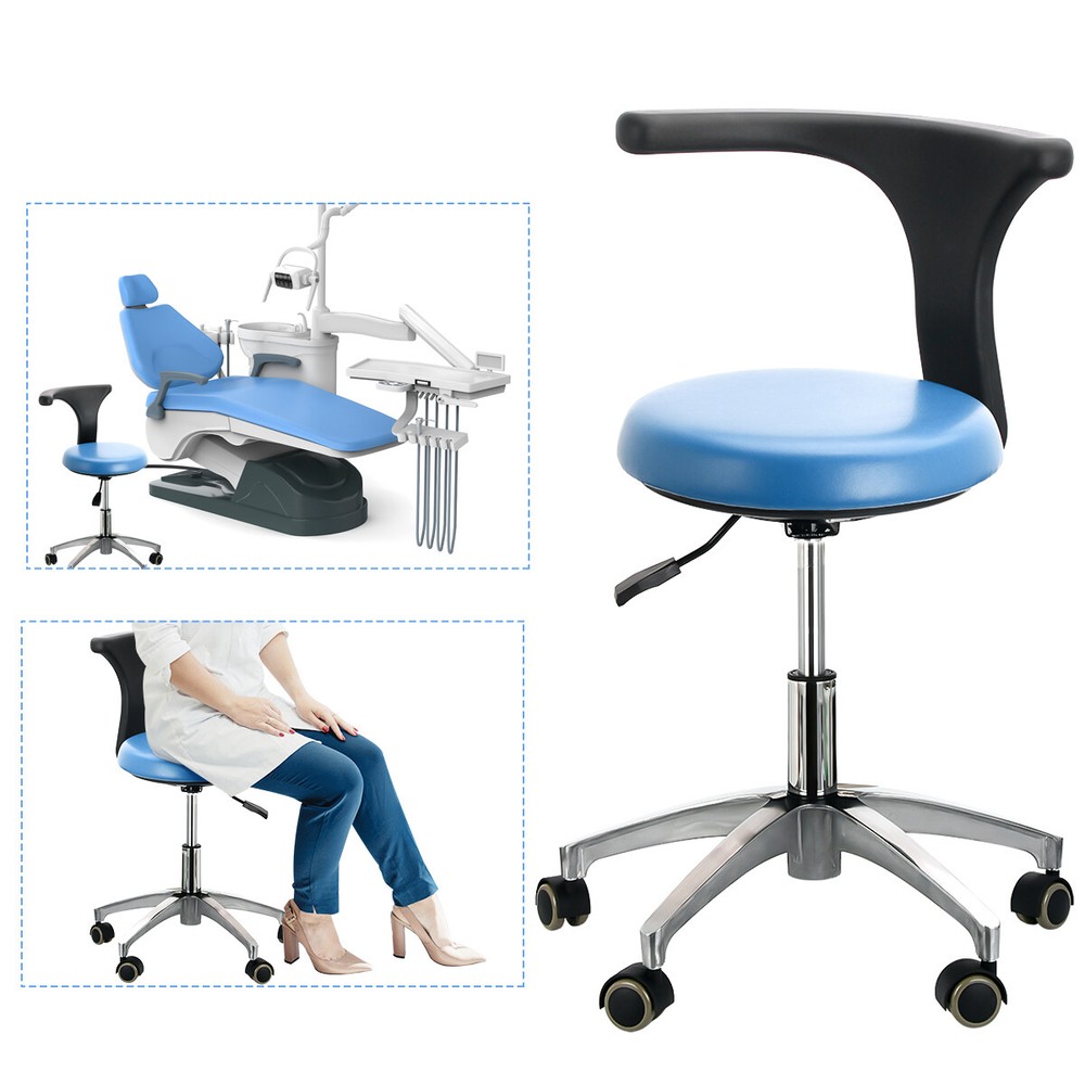FDA Dental Unit Chair Computer Controlled Functional Foot Pedal +Stool