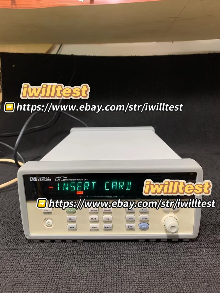 HP 34970A Data ACQUISITION /SWITCH UNIT*IW