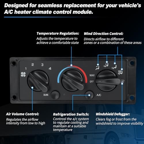 3518703C93 HVAC A/C Heater Climate Control Switch Panel Module for