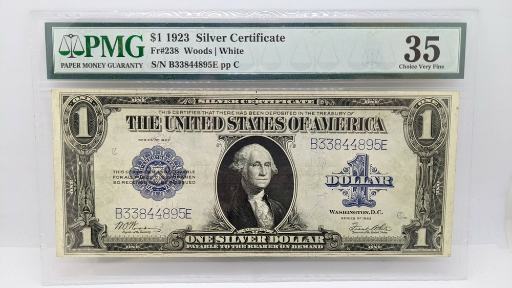 1923 $1 Silver Certificate - PMG 35 - Fr#238 - Large Size Note