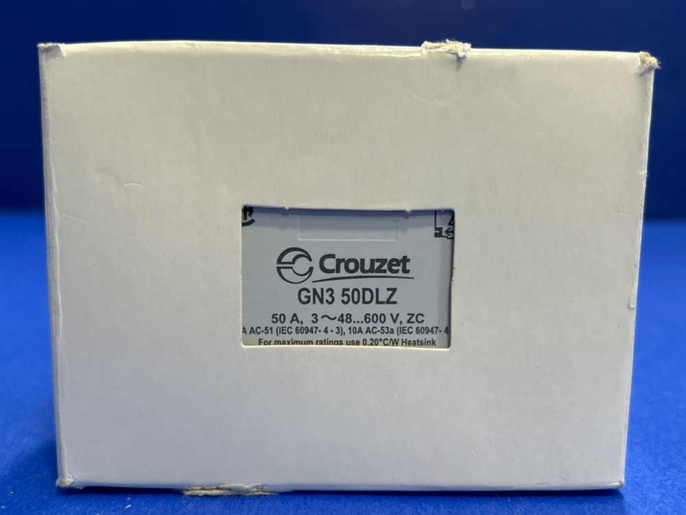 Crouzet GN350DLZ Solid State Relay 3-Pole 600v New