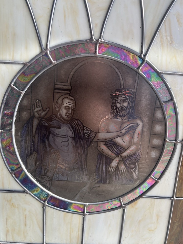 Stained Glass Window Called, “The choice”