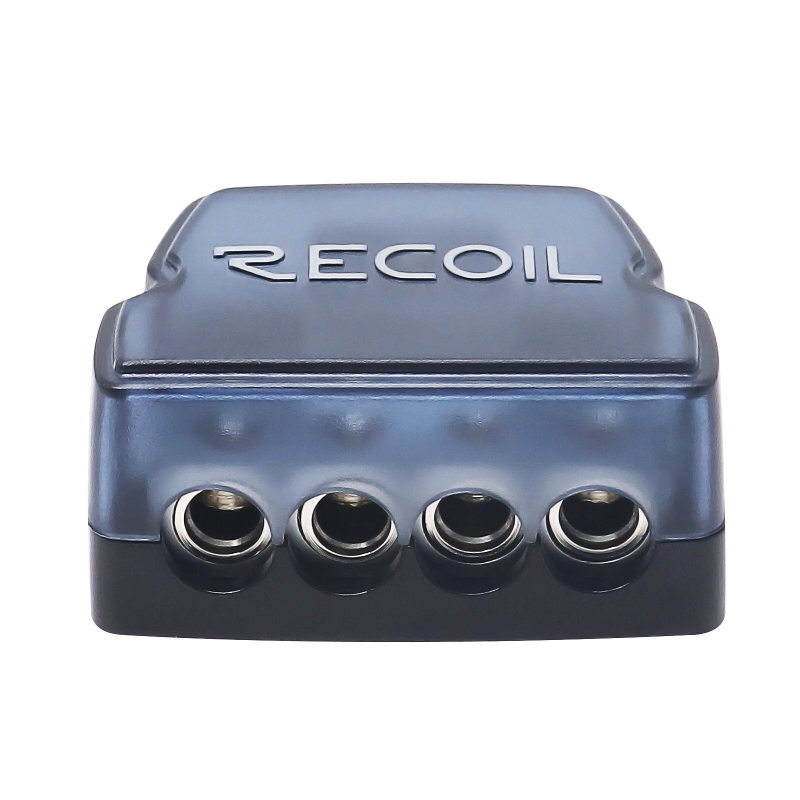 Recoil DB14 4 Way Power Distribution Block for Car Audio Amplifier Splitter
