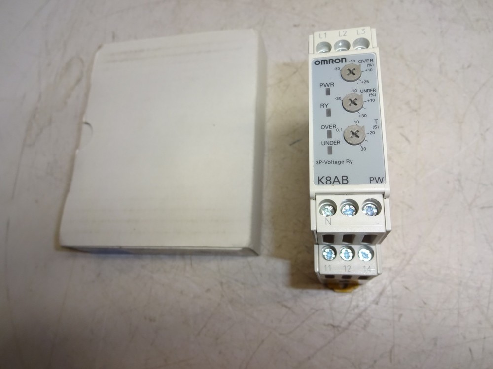 Omron K8AB-PW1 Voltage Relay New