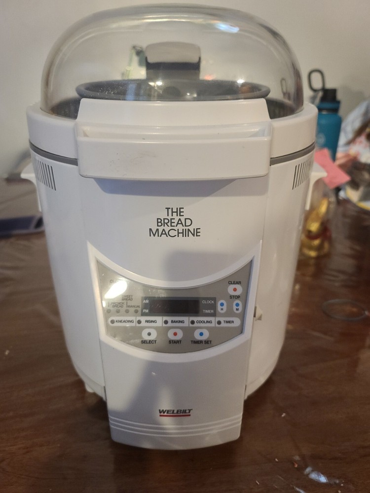 Welbilt The Bread Machine  Model ABM-100-3 Bread Maker- Tested & works
