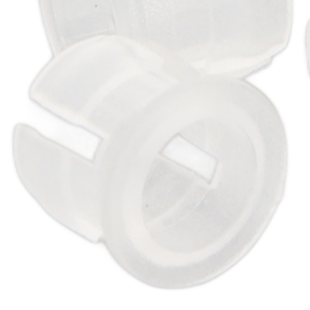 200PCS 5mm LED Holders Flat Buckle Light Emitting Diode Clips Plastic New