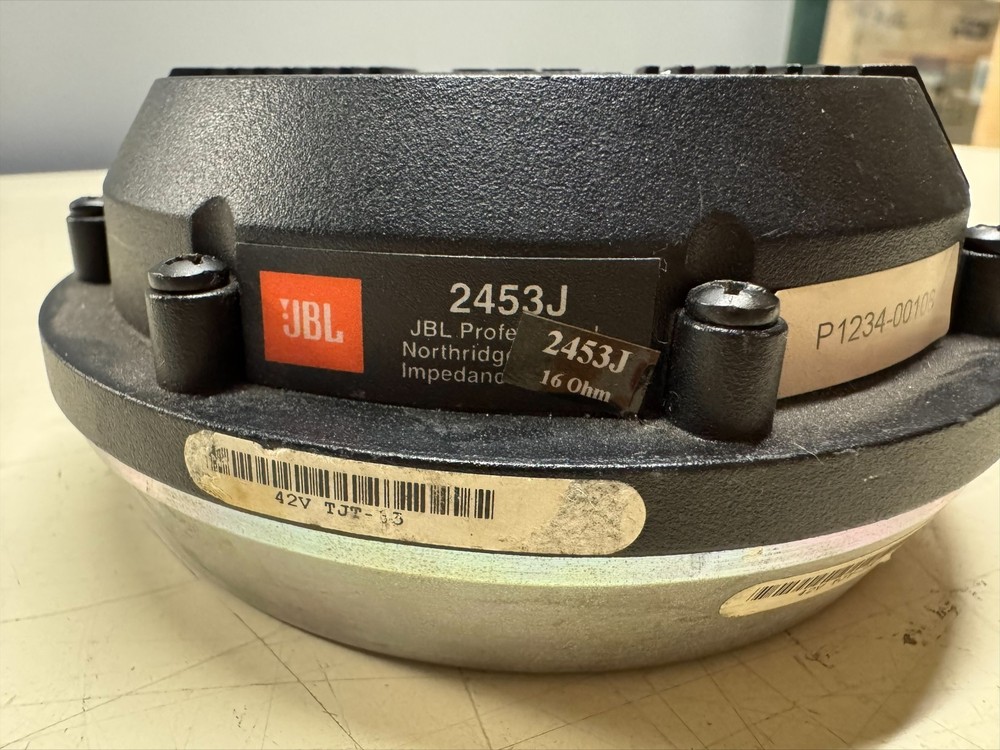 JBL 2453J High Frequency Compression Driver, 16 ohm