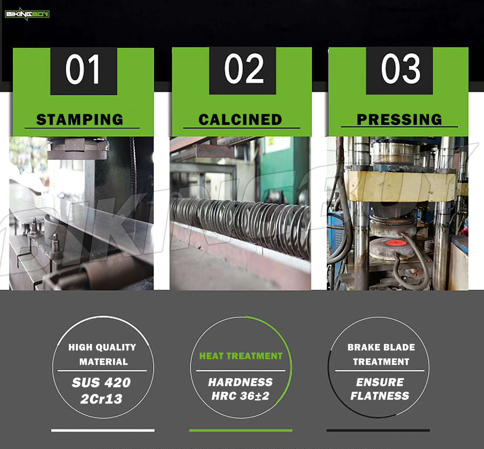 Rear Brake Disc Rotor For Yamaha Warrior 350 YFM350X 1990-2004 2000 2001 2002 03