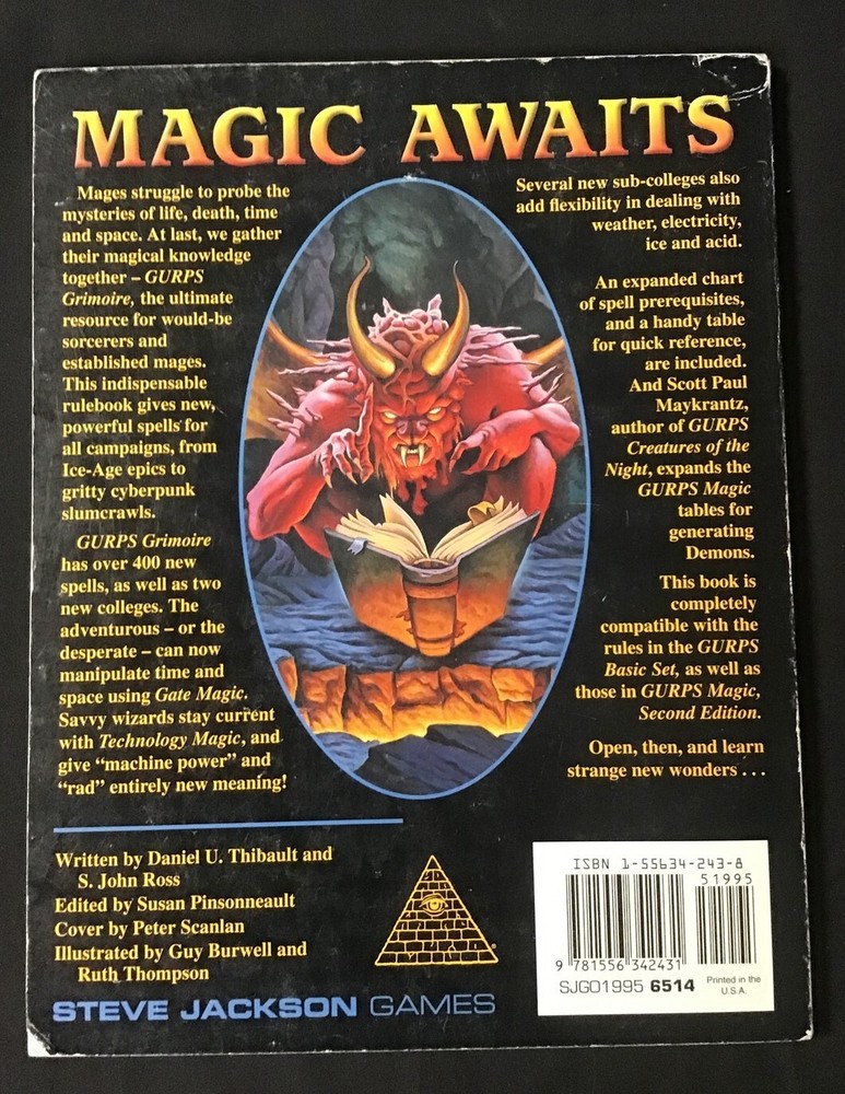 GURPS ~ Grimoire ~ 1998 ~ OEJ