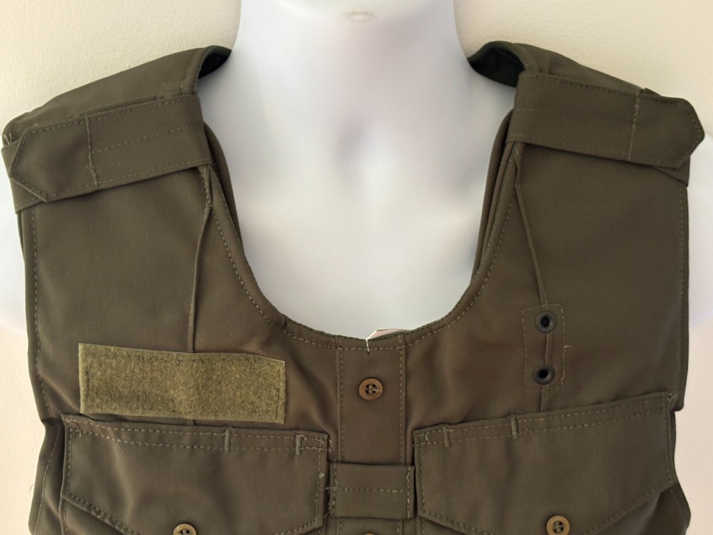 SECOND CHANCE Standard Armor Carrier Side Open Fix Pocket S/M 2015-2017 Green