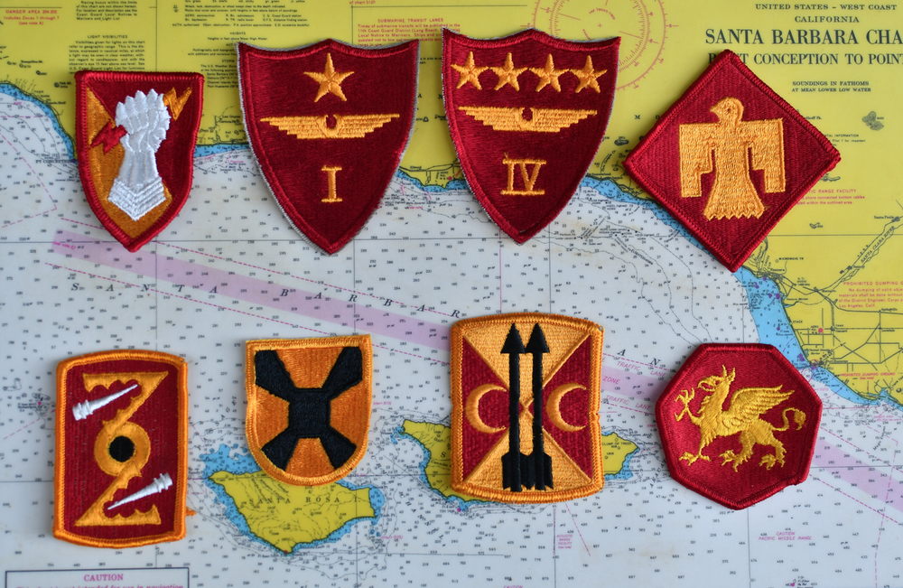 vintage 108th Training Command Embroidered DeadStock Patch shoulder Insignia