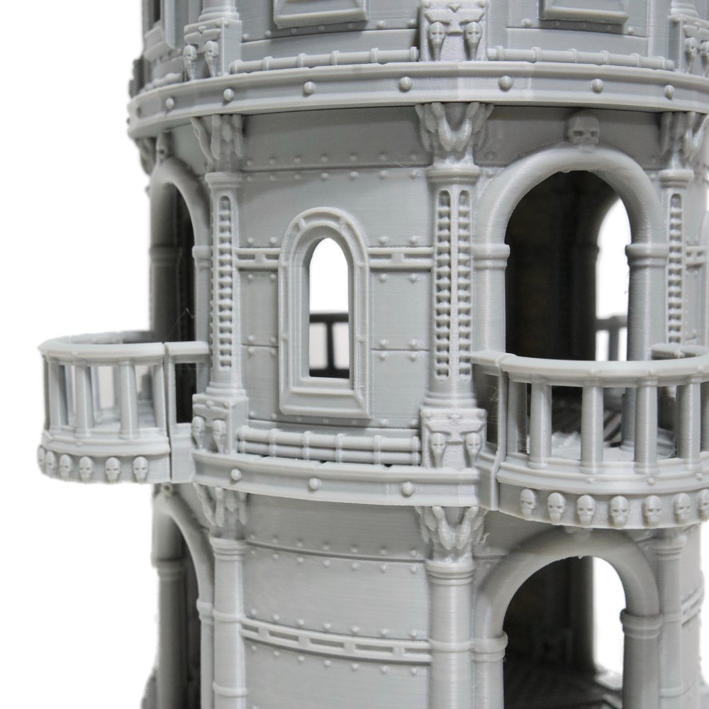 Zorpsector Rome - Sci-Fi Wargaming Communications Tower: 3D Printed