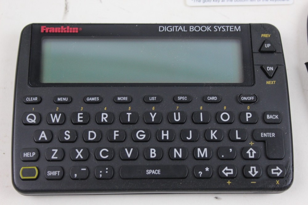 Franklin Digital Book System Model DBS-2 w/ physicians desk reference