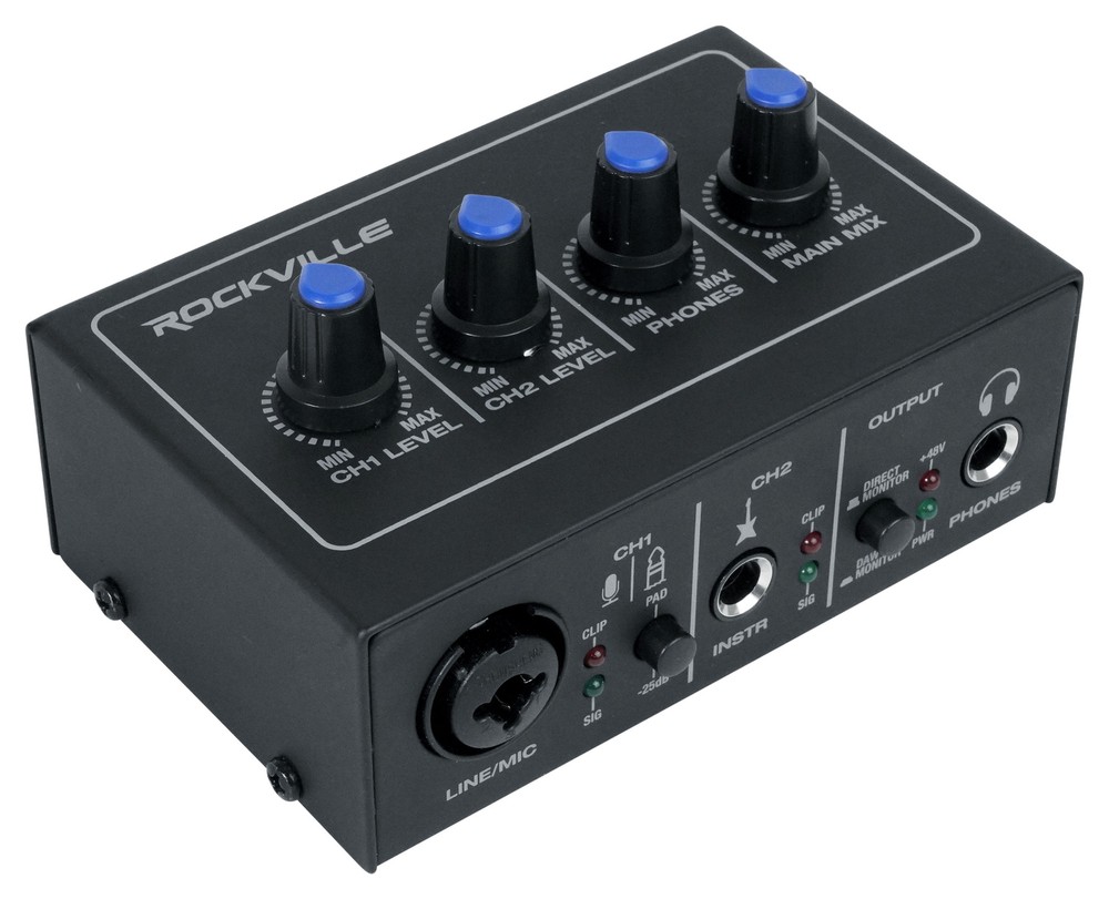 Mackie Studio Recording Kit w/CR4.5 Monitors+Interface+Controller+Mic+Headphones