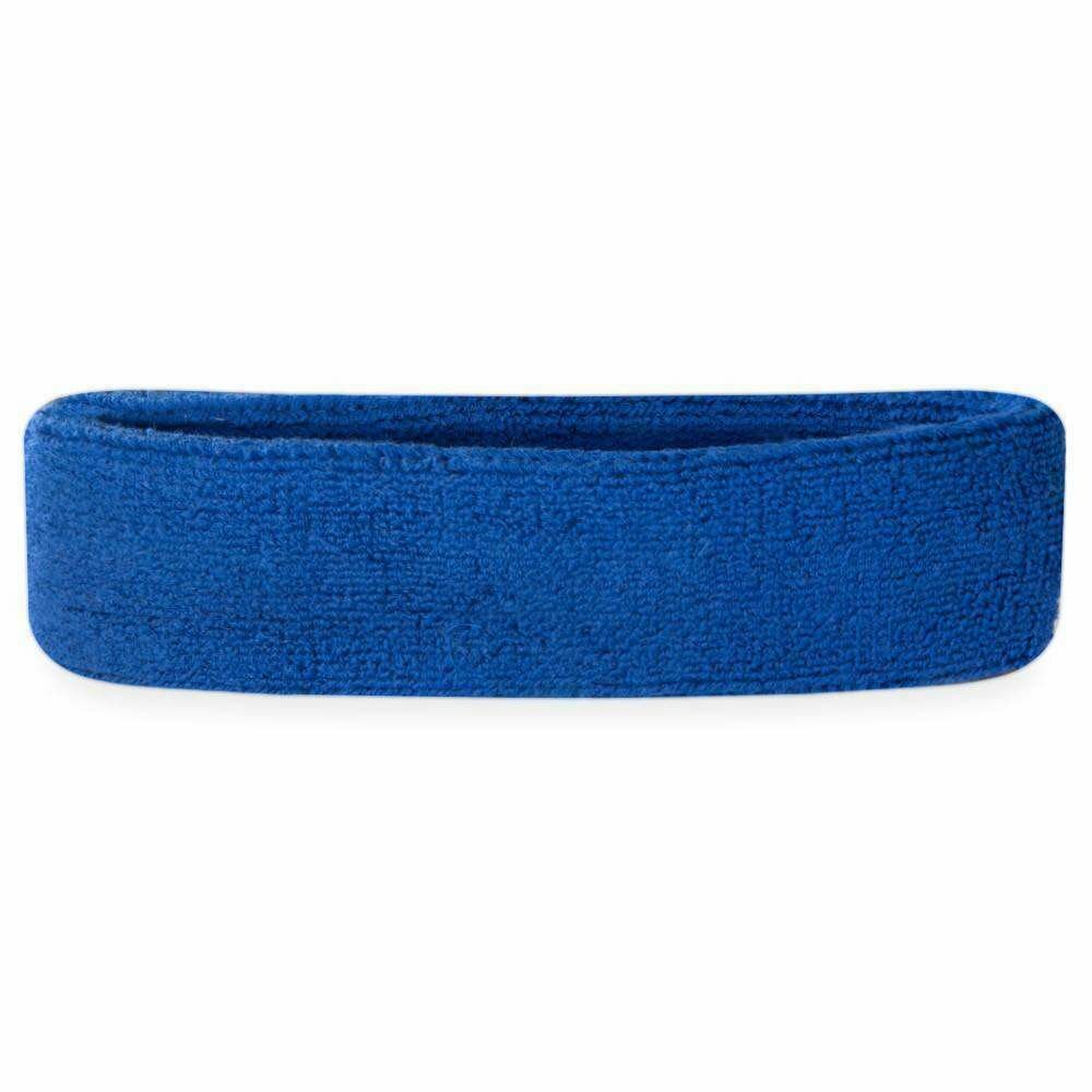 Suddora Sweatband/Headband - Terry Cloth Athletic Basketball Head Sweat Bands