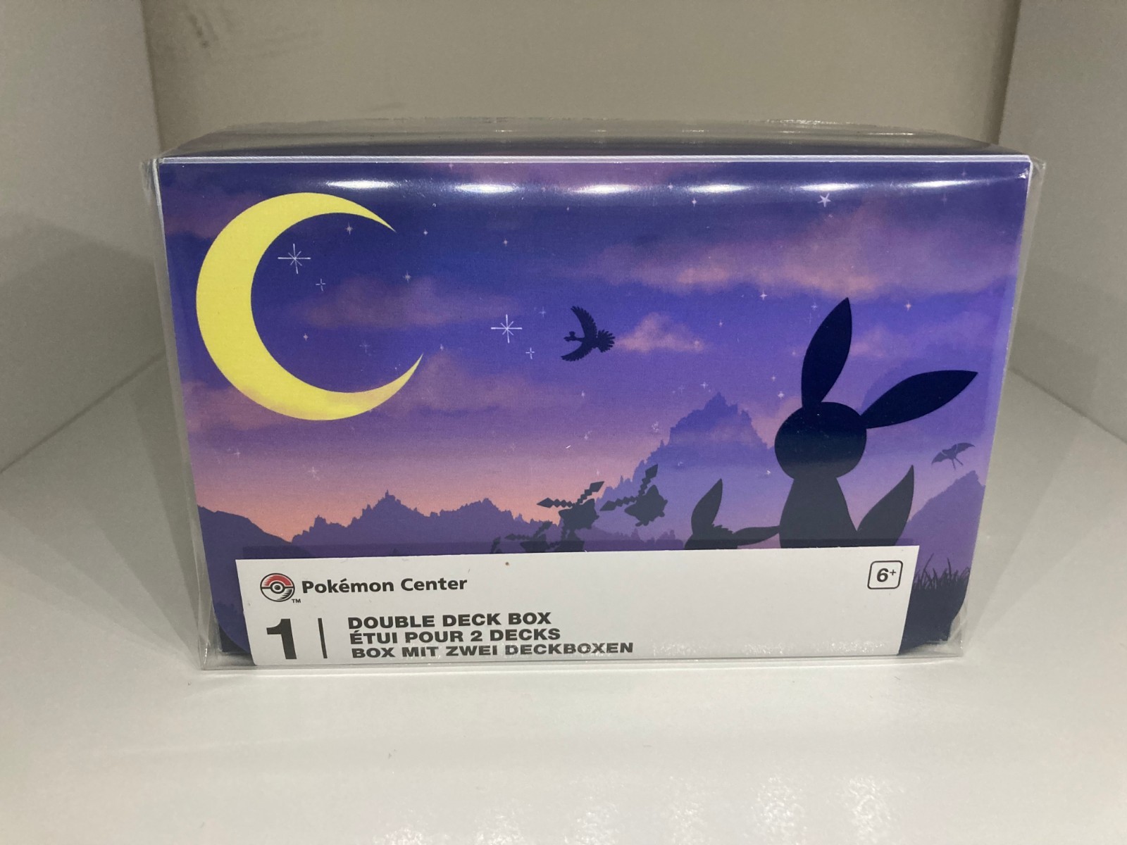Pokemon Center TCG Eevee & Umbreon Twilight Double Deck Box - Fast Ship, Sealed!