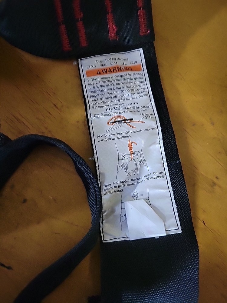 Black Diamond Sit Bod Harness - Small - Model