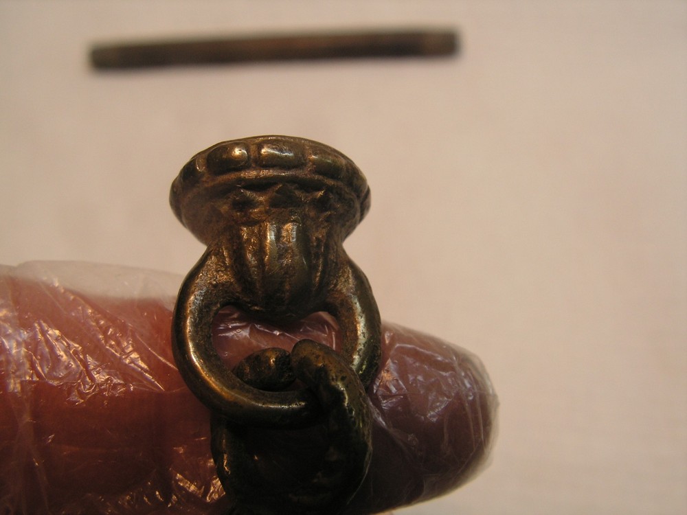 Vintage Part for Chandlier or Ceiling Light SOLID BRASS 2 3/4" FINAL With Nipple