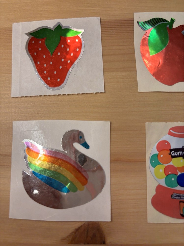 Vintage Sticker Set Lot Rares