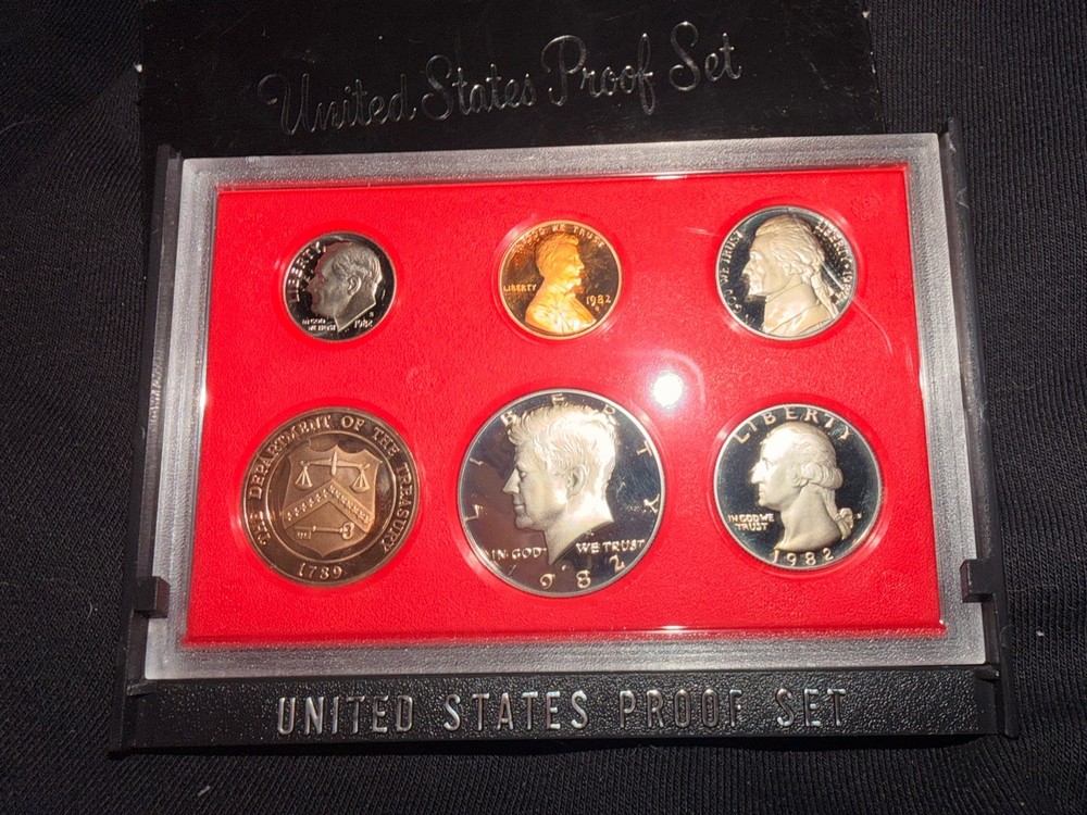 U.S. Proof Coin Set Collection 1968-1989 - Complete Run.