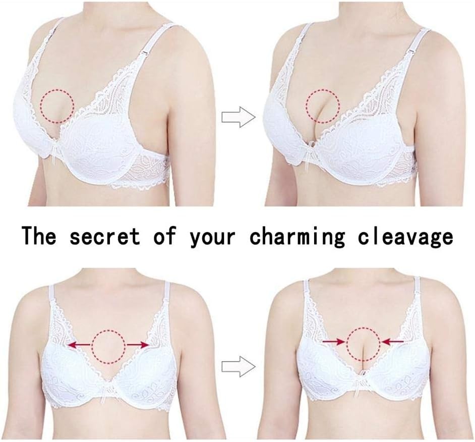 Silicone Bra Inserts Large Add 2 Cup Size Padding...